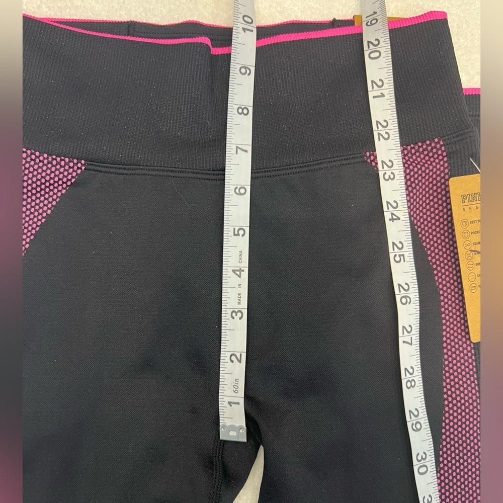 Victoria’s Secret PINK Active NWT High Waist Full Length Tights Leggings Size S - Picture 9 of 9